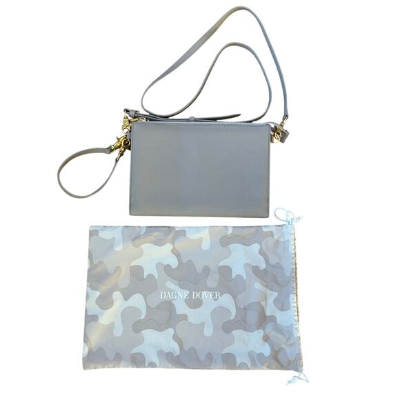Dagne Dover Essentials Coated‎ Canvas Clutch/Wallet/Crossbody in Bleecker Blush - Picture 2 of 13